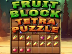 ເກມ Fruit Block Tetra Puzzle