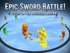 ເກມ Epic Sword Battle! Fight in the Ragdoll Arena!