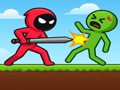 ເກມ Red Stickman vs Monster School