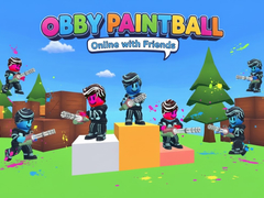 ເກມ Obby Paintball: Online with Friends