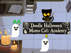 ເກມ Doodle Halloween Momo Cat: Academy
