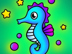 ເກມ Seahorse Coloring