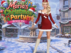 ເກມ Maria's Christmas Party Dressup