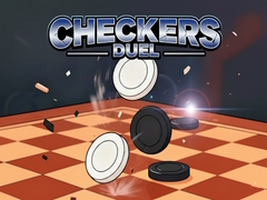 ເກມ Checkers - Duel
