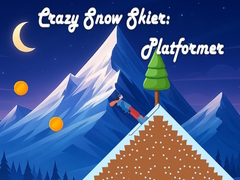 ເກມ Crazy Snow Skier: Platformer