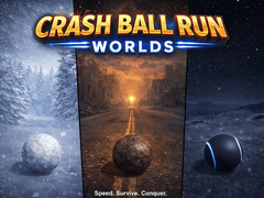 ເກມ Crash Ball Run: Worlds