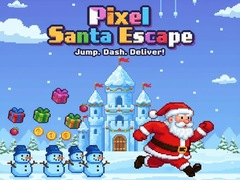 ເກມ Pixel Santa Escape