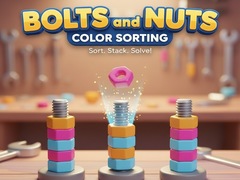 ເກມ Bolts and Nuts Color Sorting
