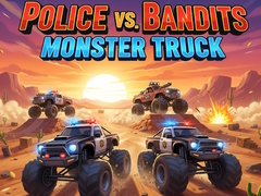 ເກມ Police vs Bandits: Monster Truck