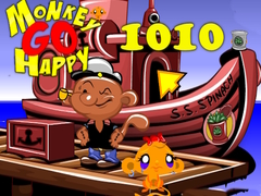 ເກມ Monkey Go Happy Stage 1010