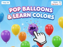 ເກມ Pop Balloons & Learn Colors