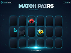 ເກມ Match Pairs Memory Challenge