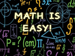 ເກມ Math is easy!