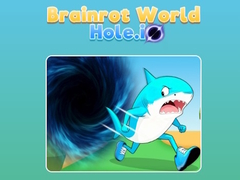 ເກມ Brainrot World Hole io