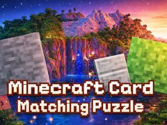 ເກມ Minecraft Card Matching Puzzle