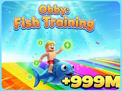 ເກມ Obby: Fish training