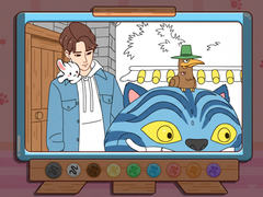 ເກມ Coloring Book: Kpop Jinu & Blue Tiger