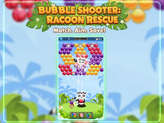 ເກມ Bubble Shooter Raccoon Rescue