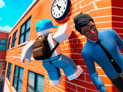 ເກມ School Escape: Obbie Run!