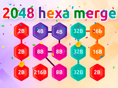 ເກມ 2048 Hex Chain Merge
