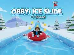 ເກມ Obby: Ice Slide +1 Speed