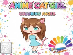 ເກມ Anime Cat Girl Coloring Pages