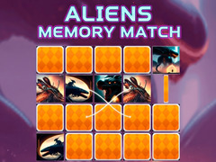 ເກມ Aliens Memory Match