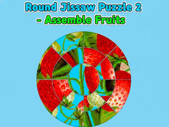 ເກມ Round jigsaw Puzzle 2 - Assemble Fruits