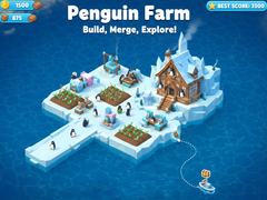 ເກມ Penguin Farm - Ice Merge