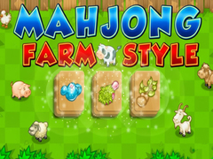 ເກມ Mahjong Farm Style
