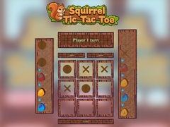 ເກມ Squirrel Tic Tac Toe