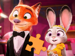 ເກມ Jigsaw Puzzle: Zootopia Kiss The Ring