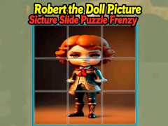 ເກມ Robert the Doll Picture Slide Puzzle Frenzy