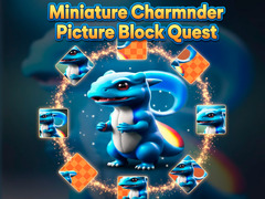ເກມ Miniature Charmander Picture Block Quest