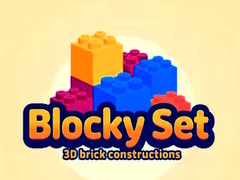 ເກມ Blocky Set 3d brick constructions