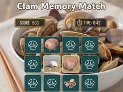 ເກມ Clam Memory Match