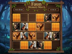 ເກມ Faun Memory Match