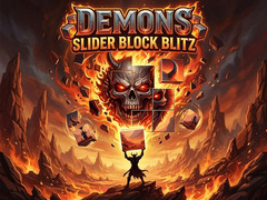 ເກມ Demons Slider Block Blitz