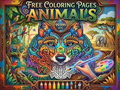 ເກມ Free Coloring Pages Animals