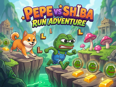 ເກມ Pepe vs Shiba Run Adventure