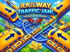 ເກມ Railway Traffic Jam! Untangle the Trains!
