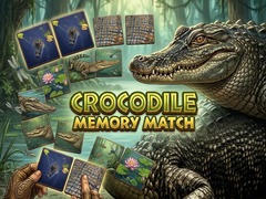 ເກມ Crocodile Memory Match