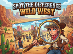 ເກມ Spot the Difference: Wild West