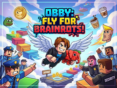 ເກມ Obby: Fly for Brainrots!