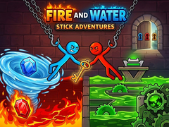 ເກມ Fire and Water: Stick Adventures