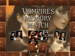 ເກມ Vampires Memory Match