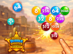 ເກມ Number Bubble Shooter Wild West