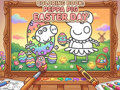 ເກມ Coloring Book: Peppa Pig Easter Day