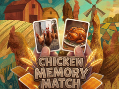 ເກມ Chicken Memory Match
