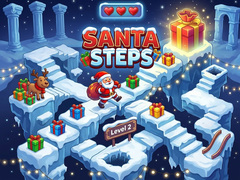 ເກມ Santa Steps
